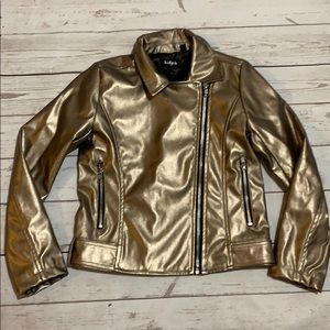 Girls bronze jacket size M, 10